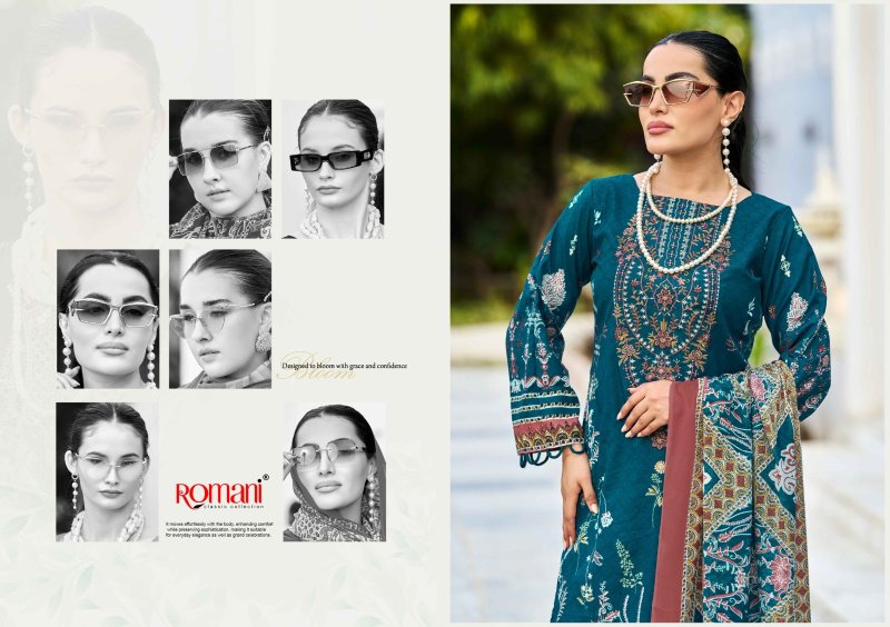 Needle Wonder Vol 17 By Romani Cotton Readymade Pakistani Suits 